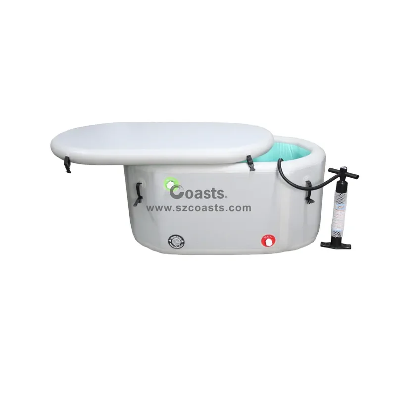for New Design Inflatable Tub Spa Cold Plunge Tub Hot Tub Portable Ice Bath