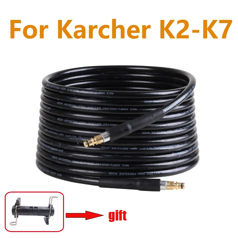 

6-20M High Pressure Washer Hose Pipe Car Wash For karcher K2 K3 K4 K5 K7 Water Cleaning Hose Extension Pressure Cleaner Pipe