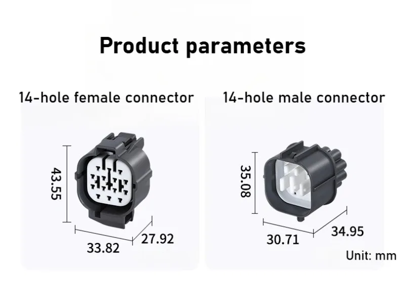 DJ7148-2-11/21 자동차 방수 커넥터, 암수 쌍 플러그 하네스 6181-0077/6189-0136