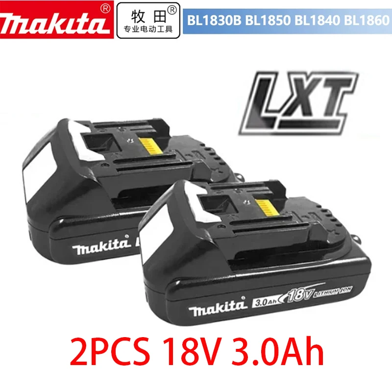 

100% Original Makita 3Ah/5Ah/6Ah for Makita 18V Battery BL1830B BL1850B BL1850 BL1840 BL1860 BL1815 Replacement Lithium Battery