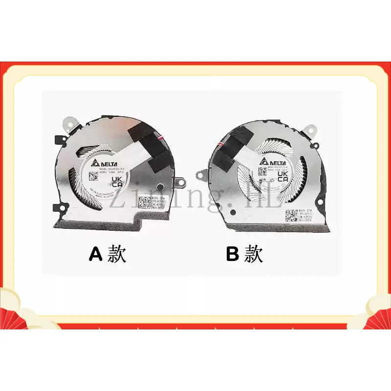 

Вентилятор-кулер для процессора и графического процессора ноутбука ASUS Zenbook Duo (2024) ZenBook 14 Dual-Screen UX8406