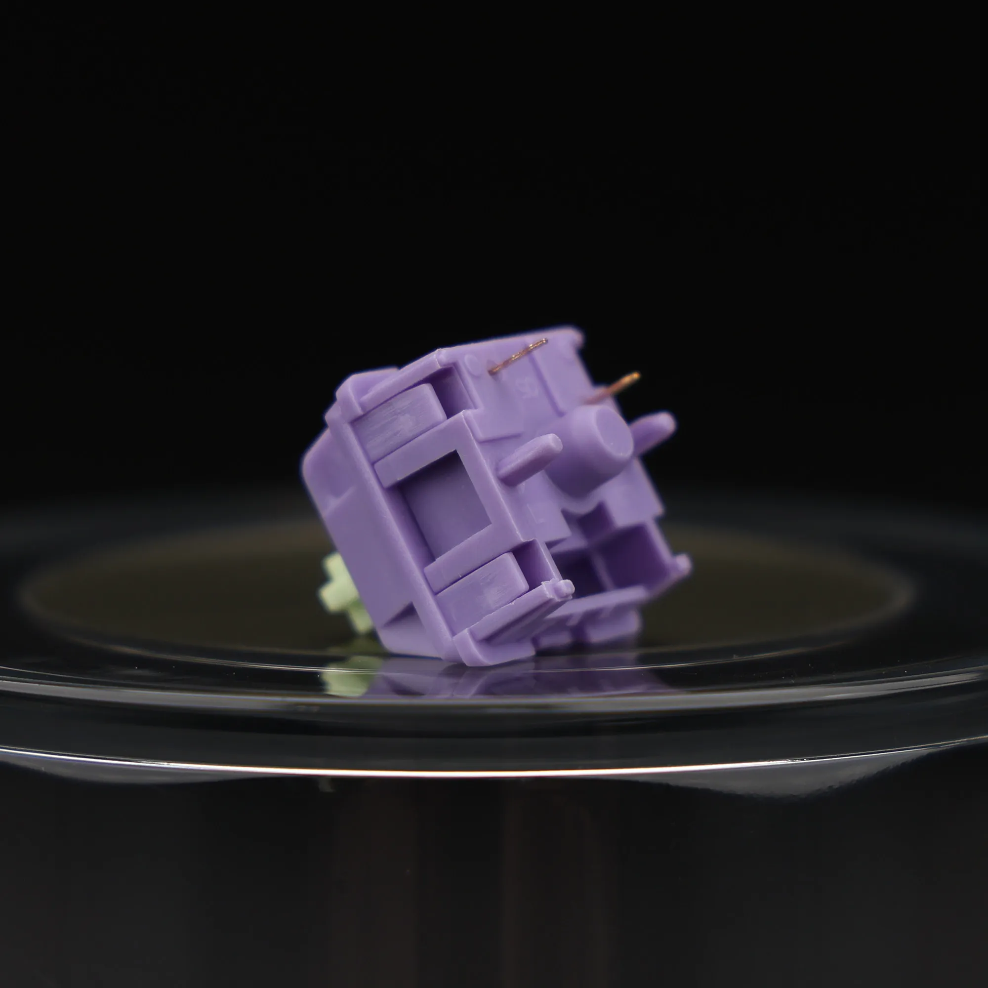 HMX Sillyworks Hyacinth V2 Linear Switch 45g MX Structure Factory Lubed Custom Mechanical Keyboard Switches Hot Swap HiFi Sound