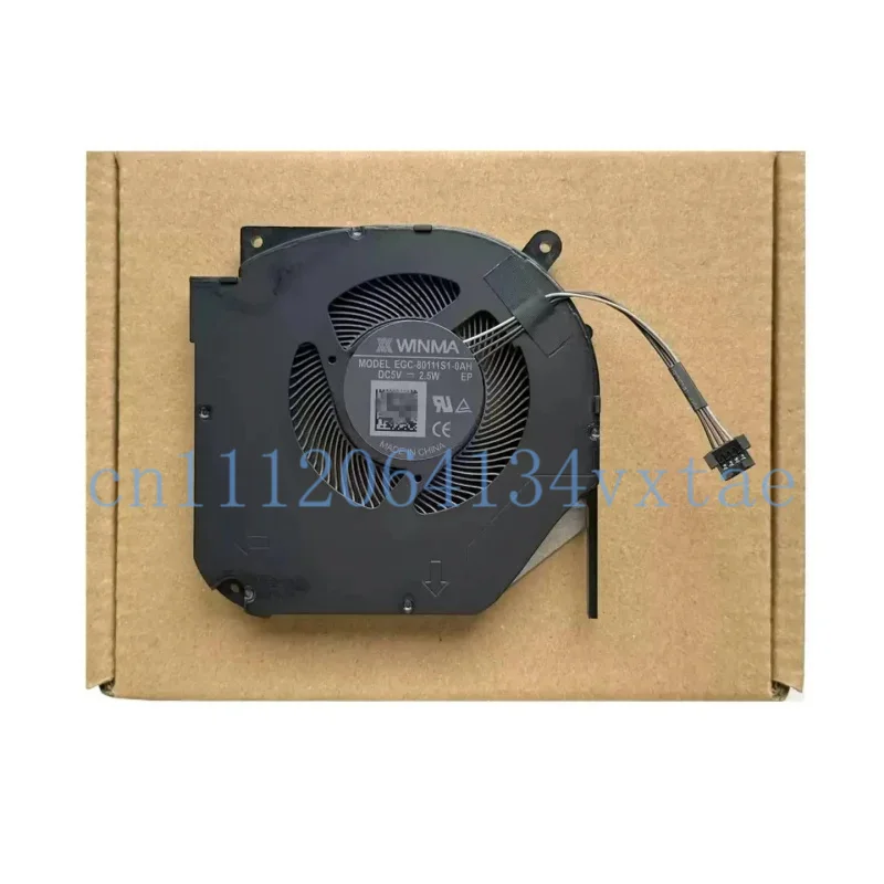 Original Laptop  Cooling Fan For Schenker XMG Neo 15 gaming THER7GM7A0-2911 GM7AG0M WINMA MODEL EGC-80111S1-0AH DC5V 2.5W 0.2