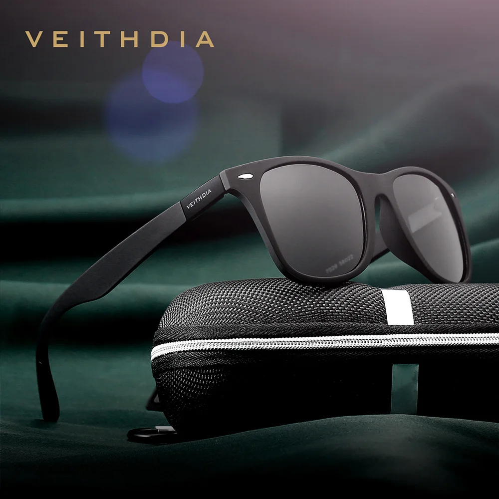 VEITHDIA Klassische Radfahren Polarisierte Schutz Sonnenbrille Männer Frauen Fahrrad Brillen Camping Wandern Schutzbrillen UV400 FH07029