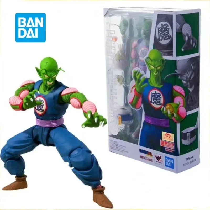 In Stock Original BANDAI Dragon Ball S.H.Figuarts Spirits SHF Piccolo Daimaoh King Anime Action Figure Model Collection Toy Gift