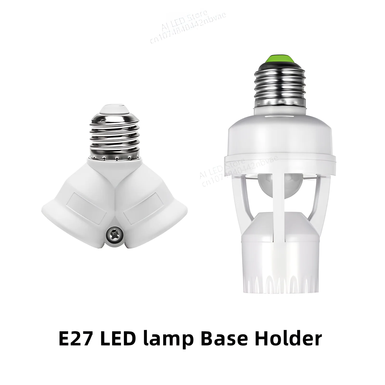 E27 Plug 360 Degree PIR Induction Infrared Motion Sensor Smart Light Bulb Socket Switch 110-220V Lamp Base Holder Adapter