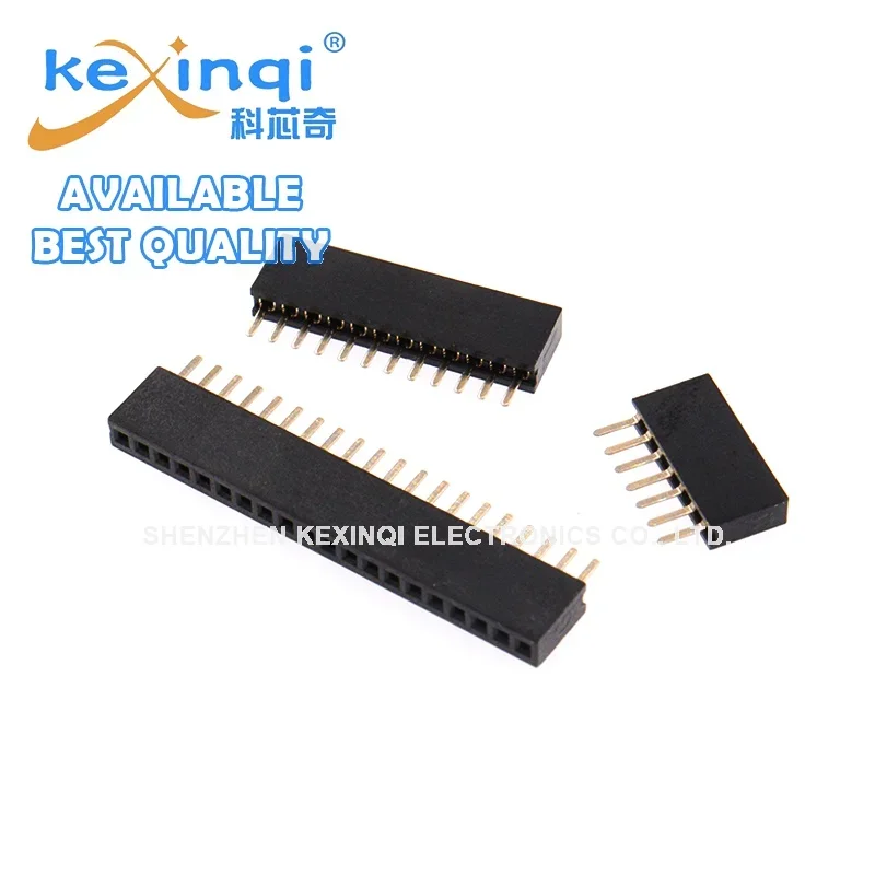 20pcs Single Row Female 1.27mm Spacing PCB Board Tolerance psitions DIP 1*2PP 3P 4P 5P 6P 7P 8P 10P 12P 20P 40P 50P