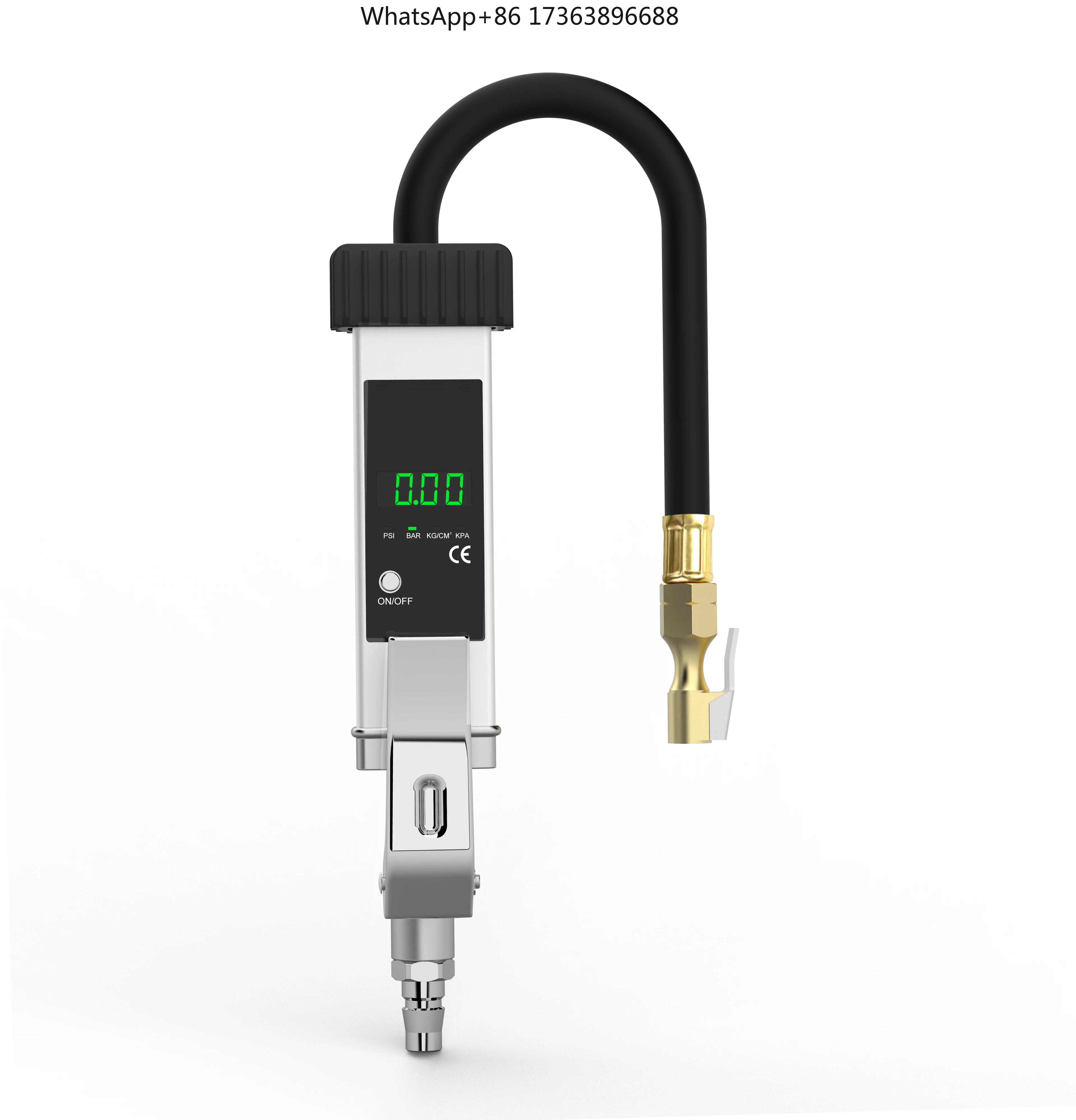 Tire Pressure Gauge Car Tire Motorcycle Universal High-precision Monitoring Inflation Digital Display Aeration Deflate