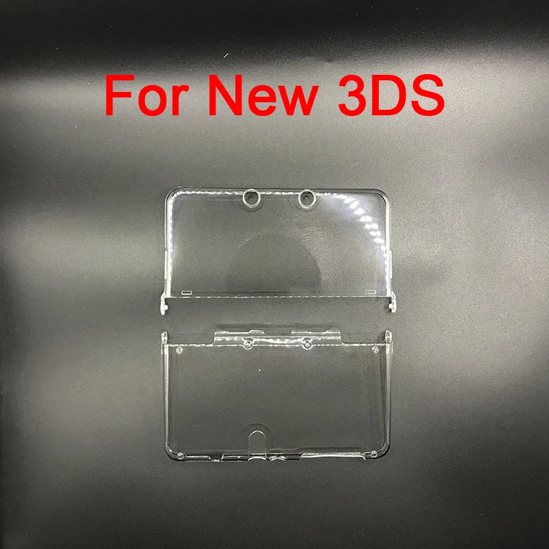 Game Console Lightweight Rigid Plastic Transparent Crystal Protective Hard Shell For Nintendo 3DS New 3DS XL/LL NDSL NDSi GBA SP view 2