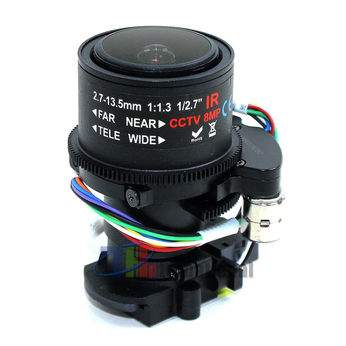 2MP 5MP 8MP (Optional) 2.7-13.5mm Lens D14 Mount With Auto Motorized Zoom and Focus + 5MP IR CUT For 5MP AHD/IP Camera