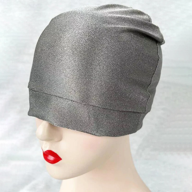 Silver Fiber Anti Radiation Cap Unisex phones and computers Rfid Shielding EMF RF/Microwave Protection Hat breathable Beanies