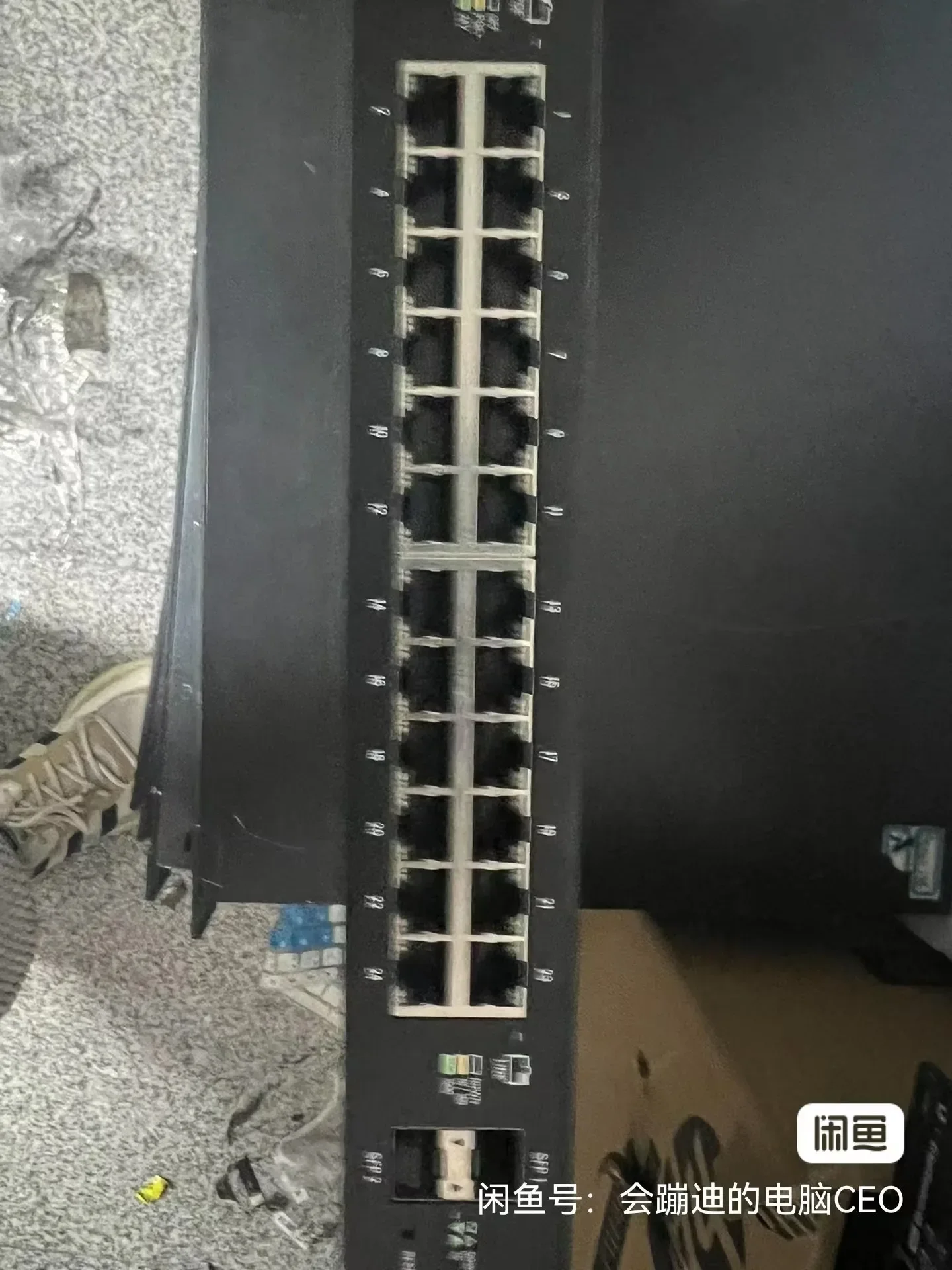 Ubiquiti Ubiquiti Fast  EdgeSwitch ES-24-250w Full Gigabit PoE Power Supply Switch AP Monitoring 24 Port Network Management