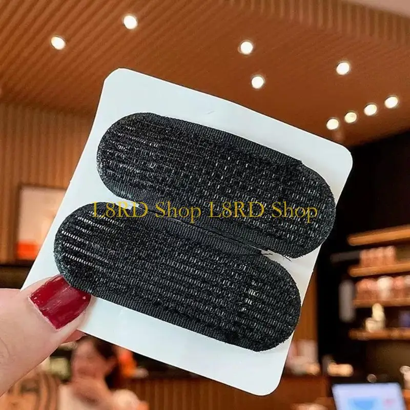 L8RD 2-Pack Hair Volumizing Inserts Invisible Teasing Backcombing Helper for Fine Hair, Breathable Padding for Updos &