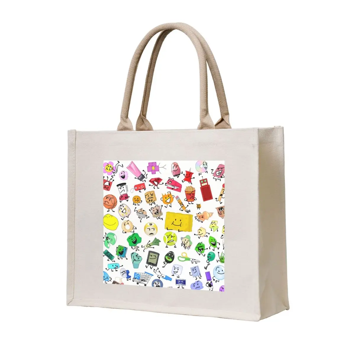 

BFB and TPOT Full Cast print Tote Bag Women's beach bags ecological bags Canvas bag for women personalized tote bag