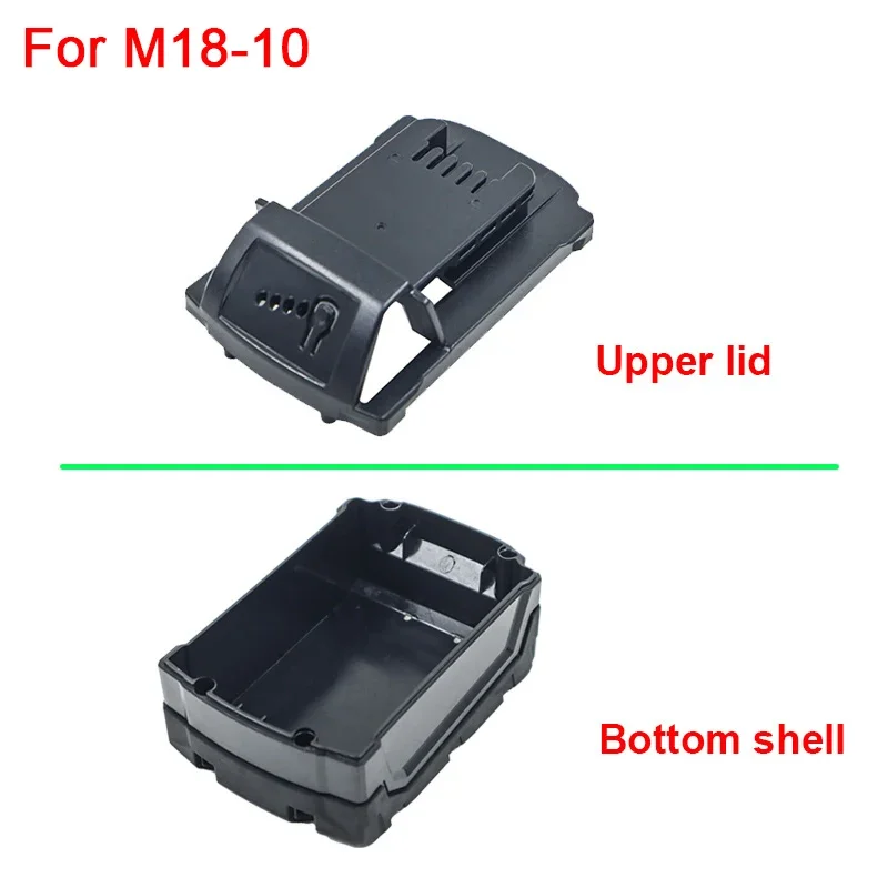 Piezas de montaje para caja de batería de M18-10, Cubierta superior de batería de litio, carcasa trasera, accesorios para Milwaukee 18V 48-11-1815