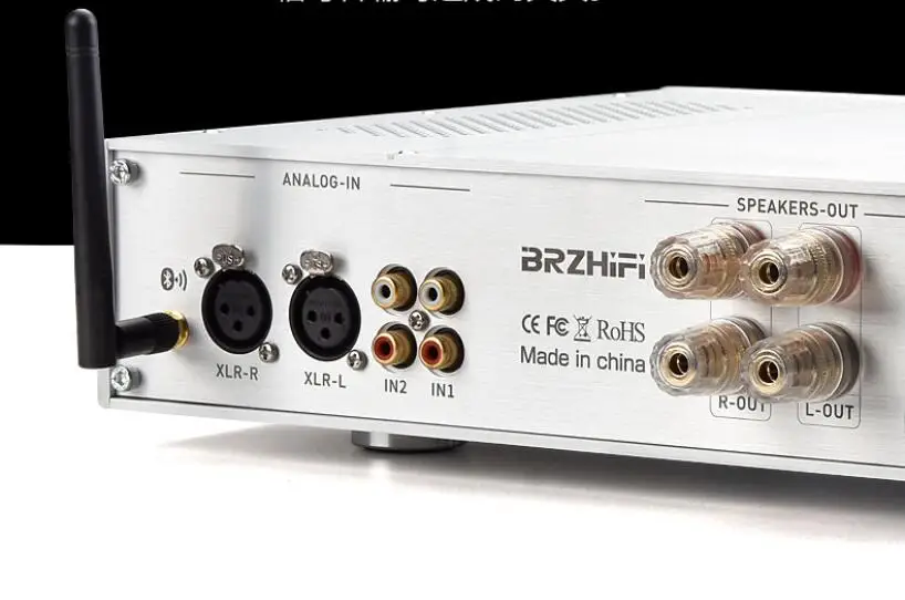 عالية الطاقة ثنائي النواة STK428-640 hifi متوازن تماما 400 واط * 2 مكبر كهربائي ستيريو المنزلية مع جهاز التحكم عن بعد