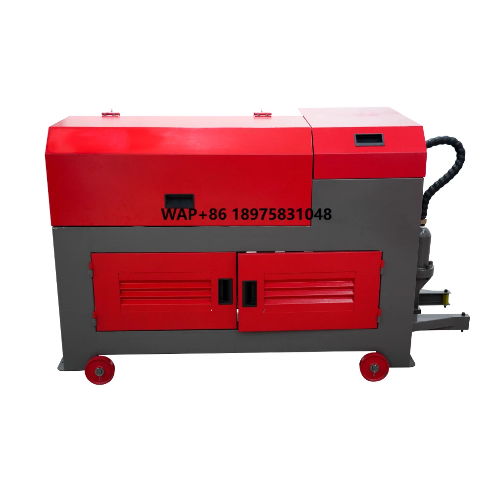 GT4-14B Electric Rebar Straightening Machine 6-10mm 9KW Motor Rebar Cutting Straightening Efficient 1 Year Warranty