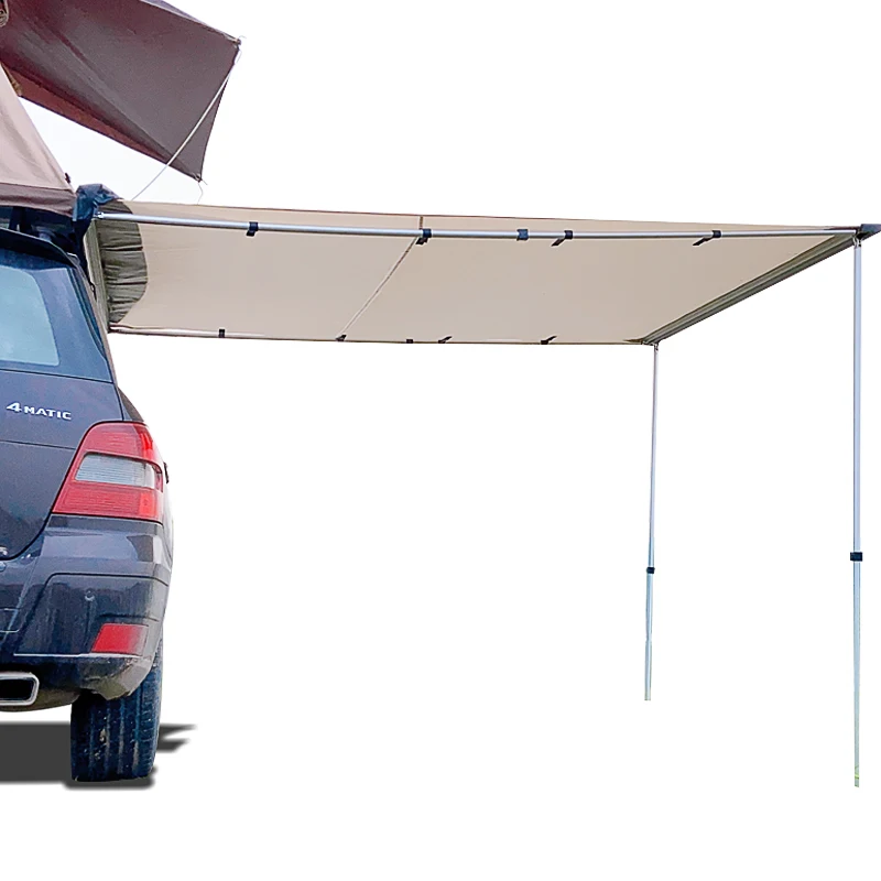 Vehicle Awning Rooftop Pull-Out Retractable 4x4 Weather-Proof Side Awning for Jeep/SUV/Truck/Van