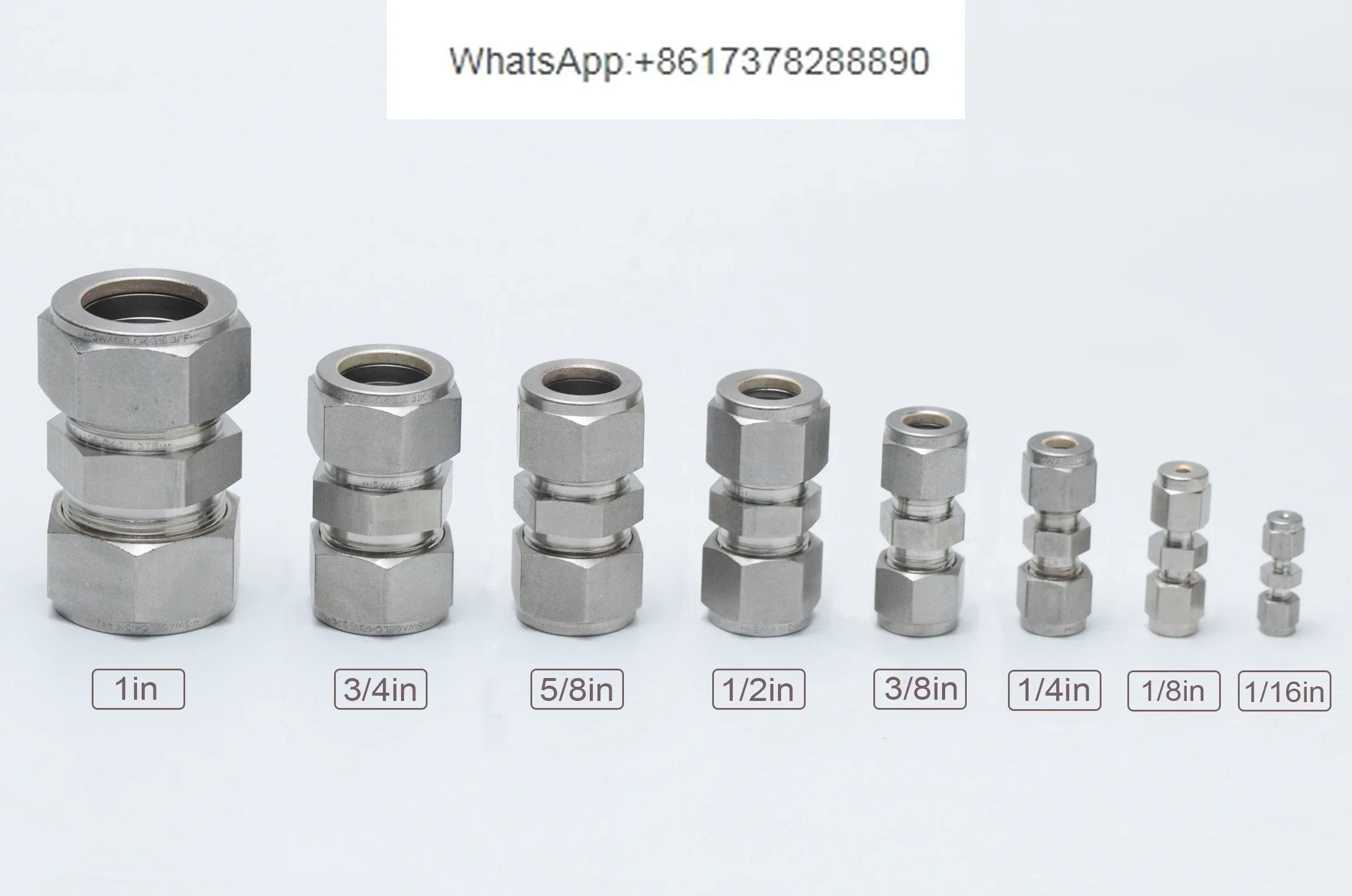 

Ferrule connector Quick connector Straight-through tee variable diameter conversion NPT connector Full series