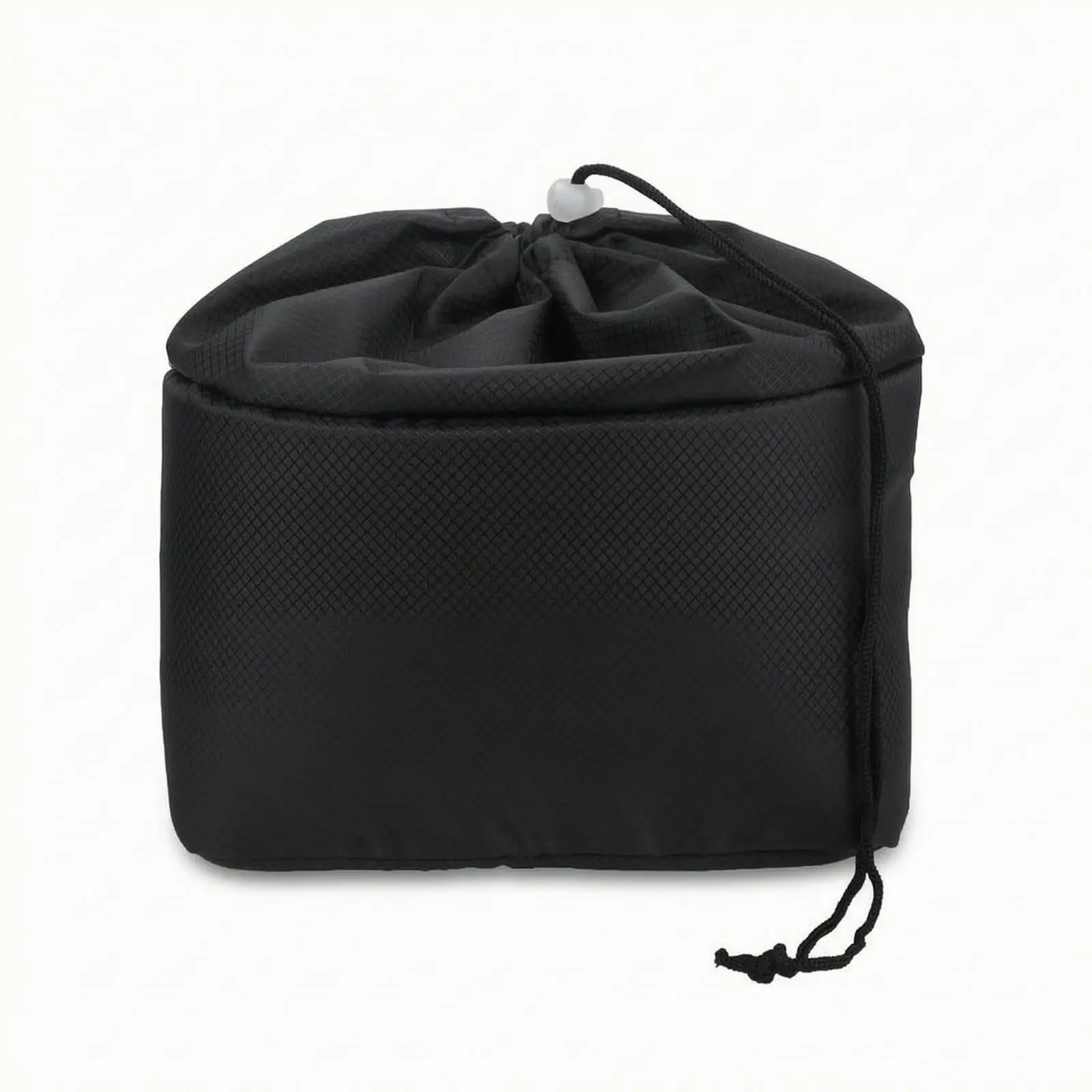 Compact Waterproof Camera Pouch Drawstring Closure Foldable Design for DSLR Travel Storage Organizer