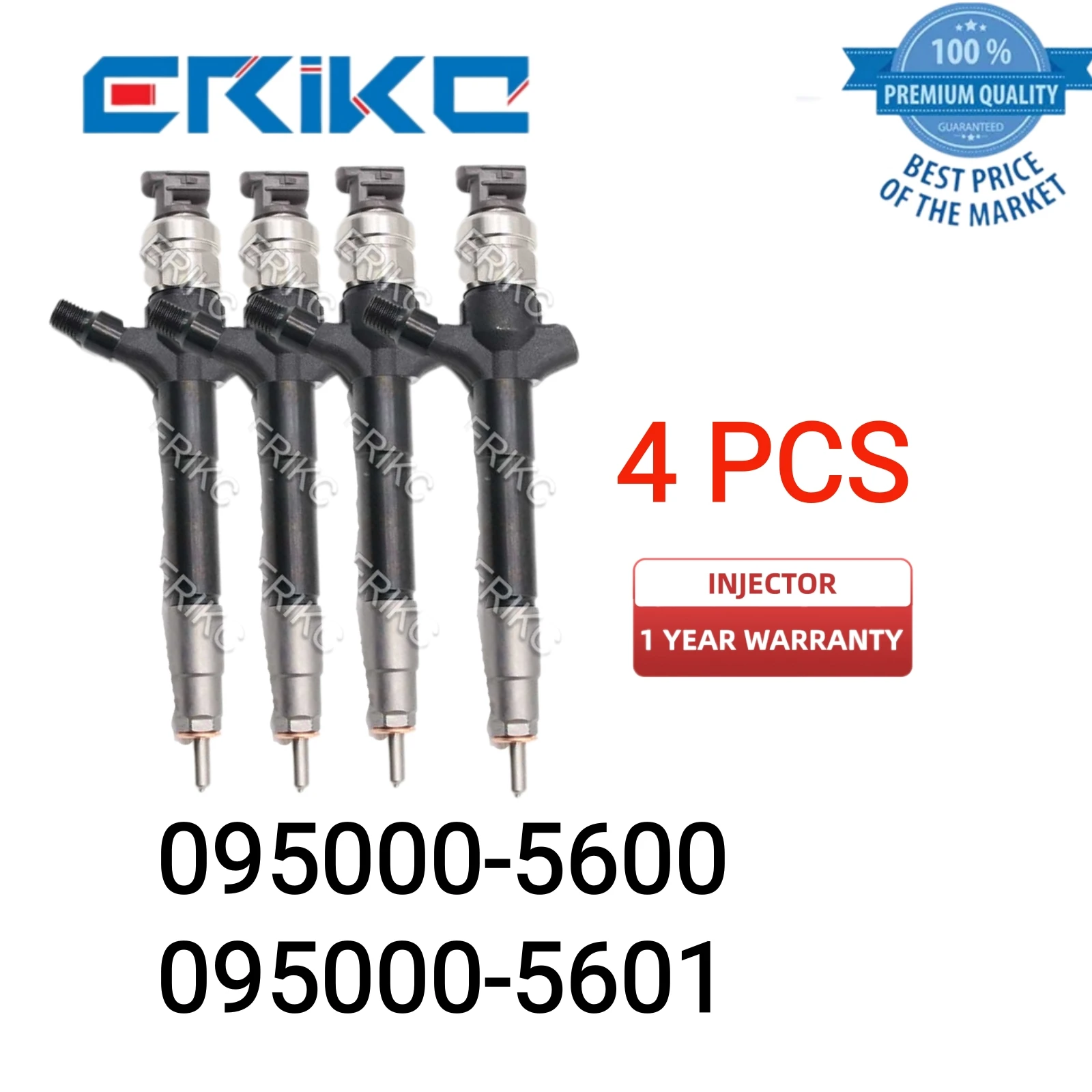 

4 PCS 095000-560# Common Rail Fuel Injector 1465A041 Nozzle Injector 095000-5600 095000-5601 SM295040-6230 for Mitsubishi