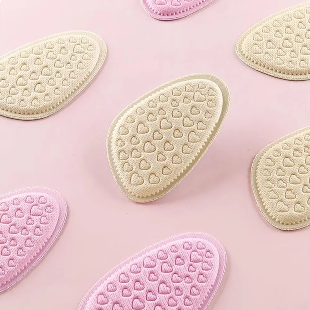ソフト前足パッド快適な吸汗性ハーフインソール通気性滑り止め女性靴インソール靴インサート