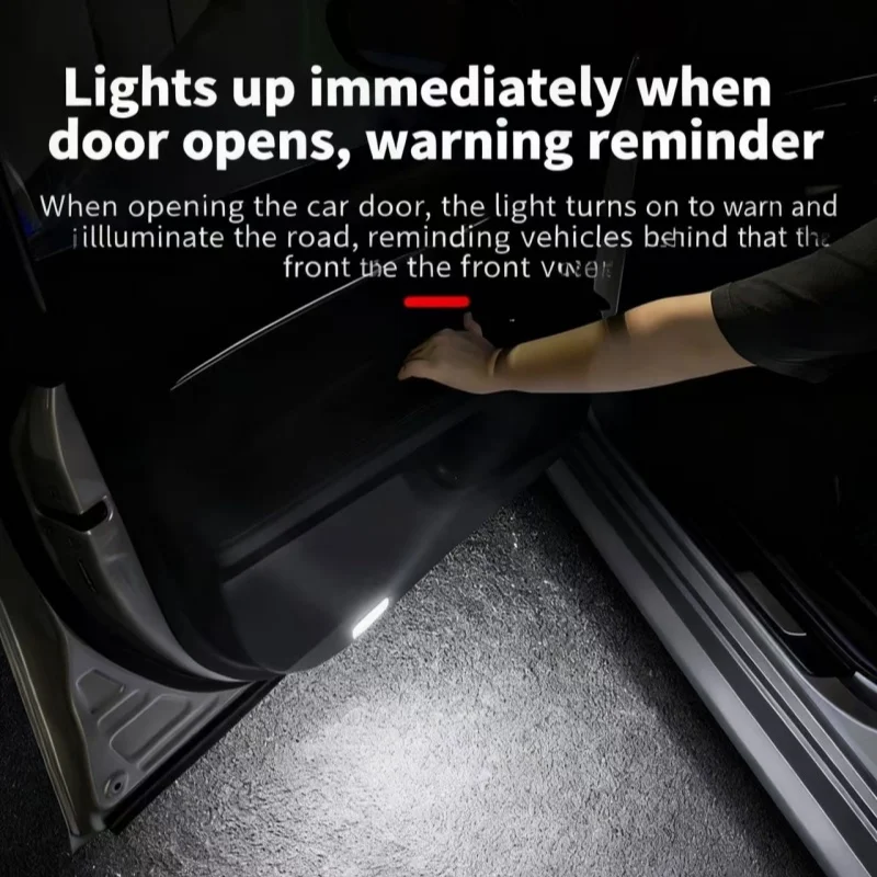 

LED Car Door WHITE Light Welcome Lamp Wireless Laser Projector Auto Welcome Lamp Car Accessories for DONGFENG A9 2014 2015 2016