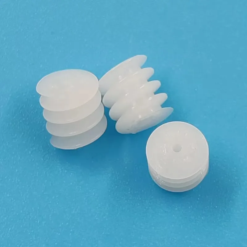 100PCS/LOT 5*5mm 0.8A Worm Gear 0.4M Turbo Hole 0.8mm Plastic Toy Fittings 0.75MM 5X5mm Helical Gear