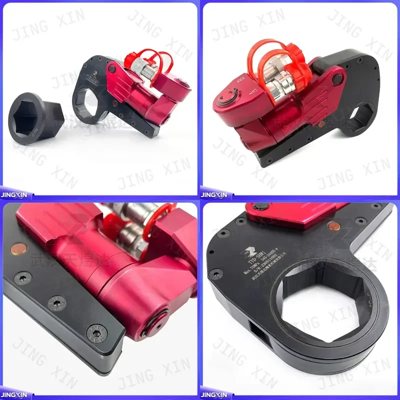 custom for TYD Hollow Hydraulic Torque Wrench Low Profile High Precision Industrial Spanner for Wind Power Pipeline