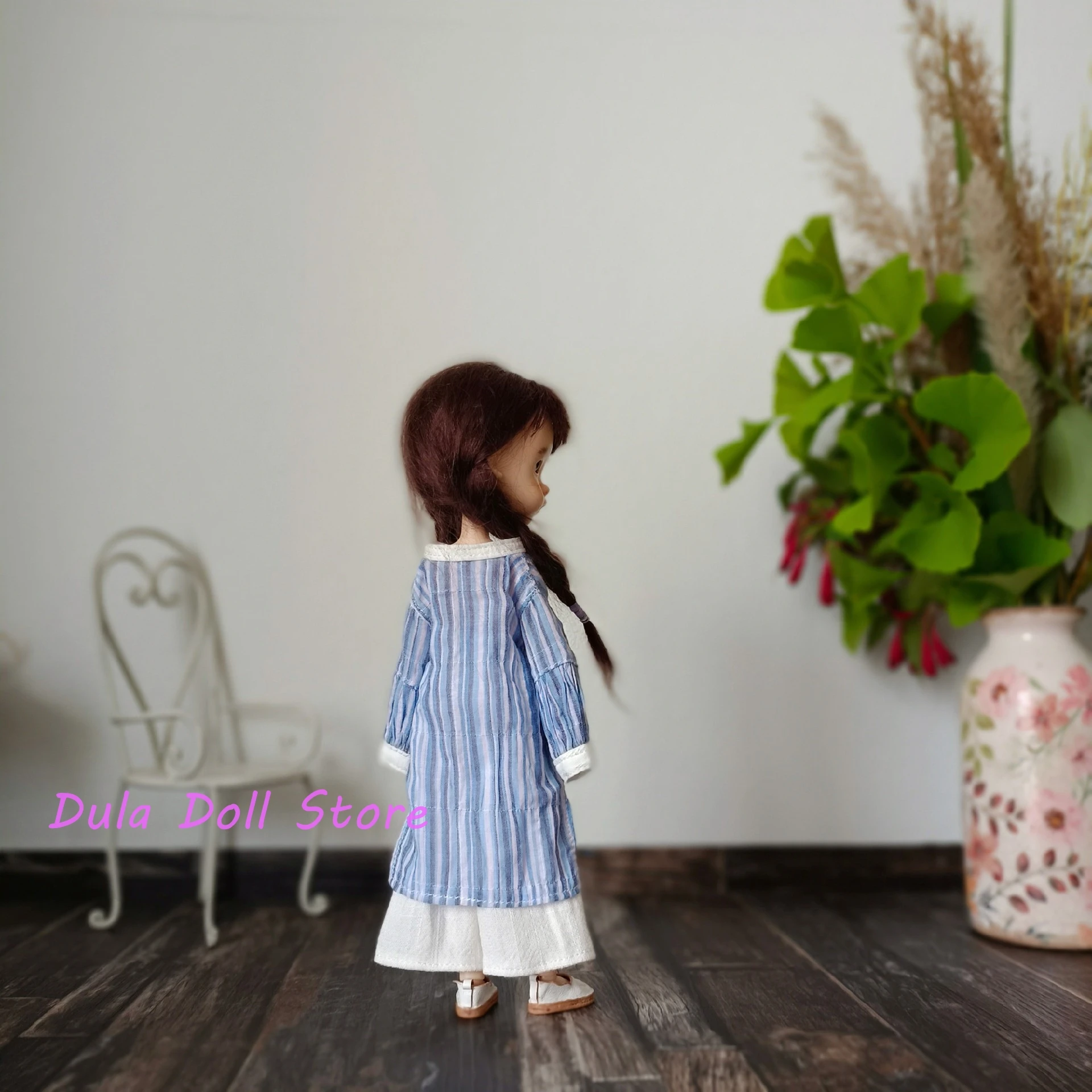 (Solo un set) Vestiti per bambole Dula Blythe Landoudou Landazz ob24 ob22 Azone Licca ICY Dol