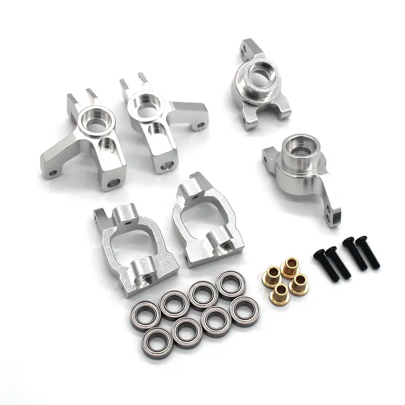 

Metal upgrade fittings C-seat Steering Cup rear wheel seat 3-piece RC set for Relalo AM-X12 AM-D12 14015 14005E parts