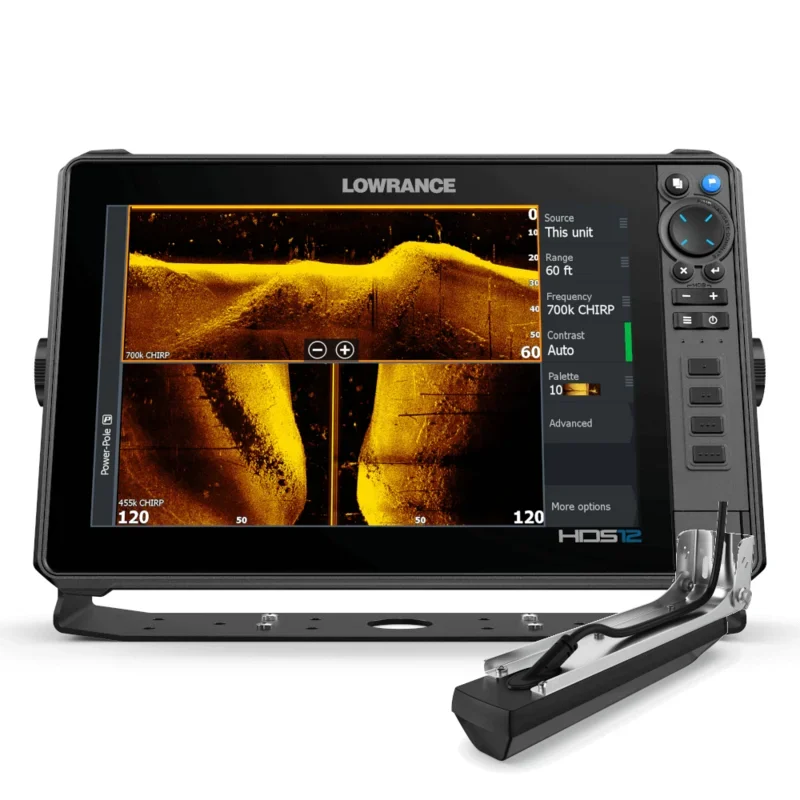 Lowrance HDS-12 Fish Finder Prepaid Digital Code New Top Sealed Imaging Transom C-MAP 3-in-1