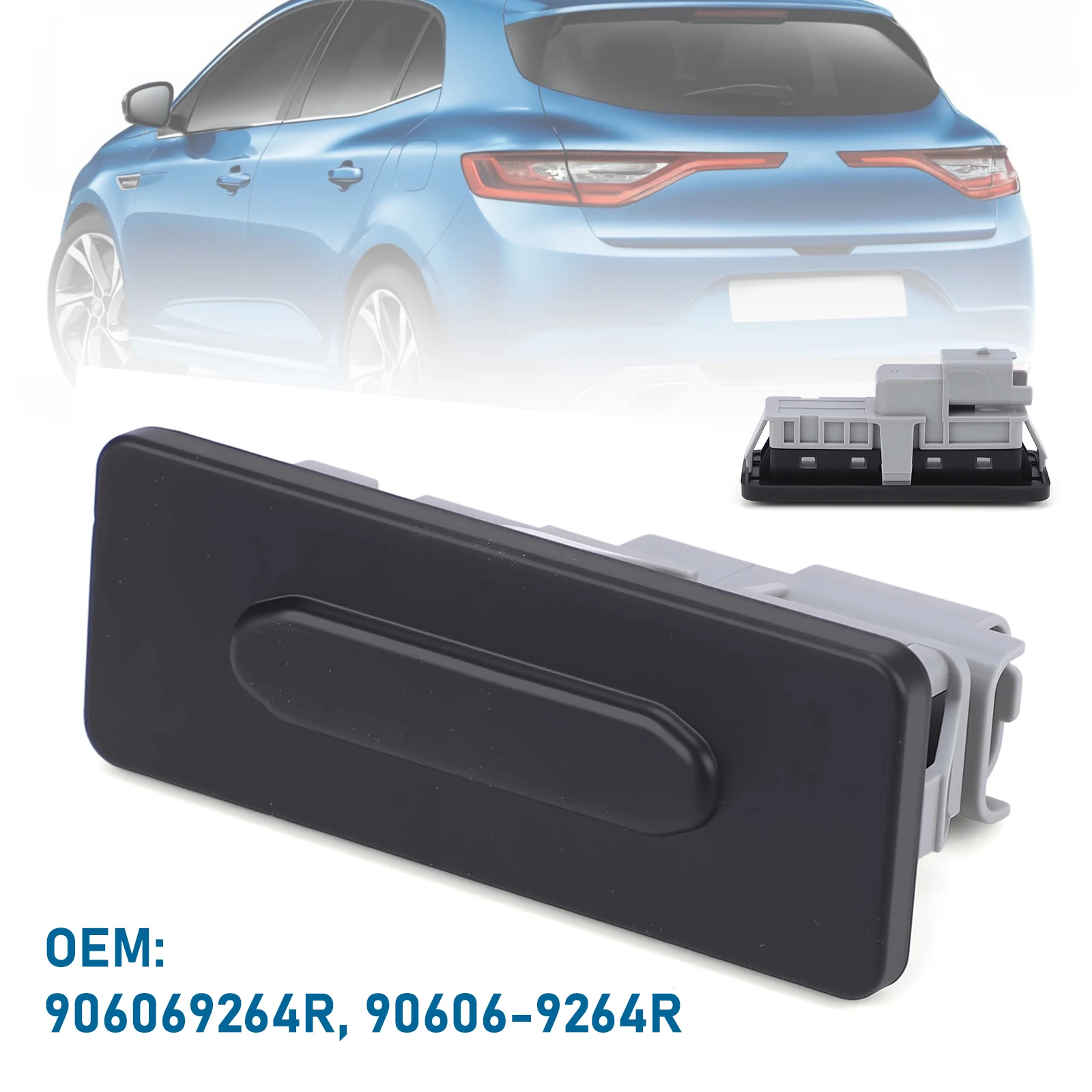 

New 906069264R Tailgate Release Switch Trunk Lid Opening Button For Dacia Duster II Renault Megane 4 Scenic 4 Talisman 2015 2016
