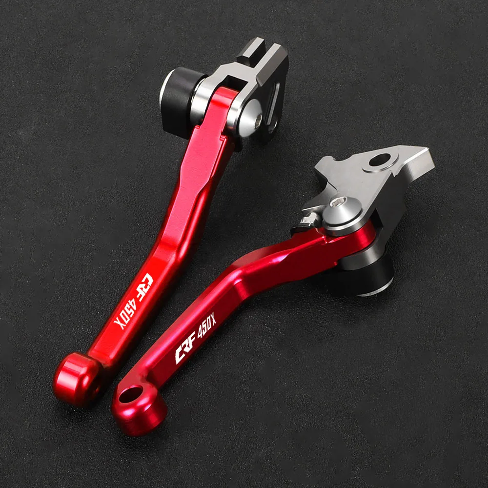 

For HONDA CRF450X 2006 2007 2008 2009 2010 2011 2012 2013 2014 2015 2016 2017 2018 Pivot Foldable Handles Brake Clutch Levers