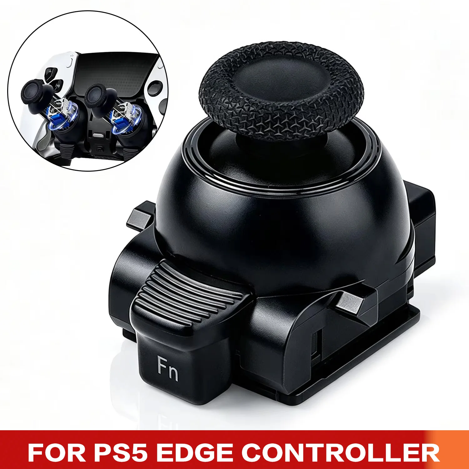 Besavior Anti-Drift TMR Joystick Plug&Play Replacement Thumb Stick Module for PS5 Edge Controller Upgrade Repair Accessories