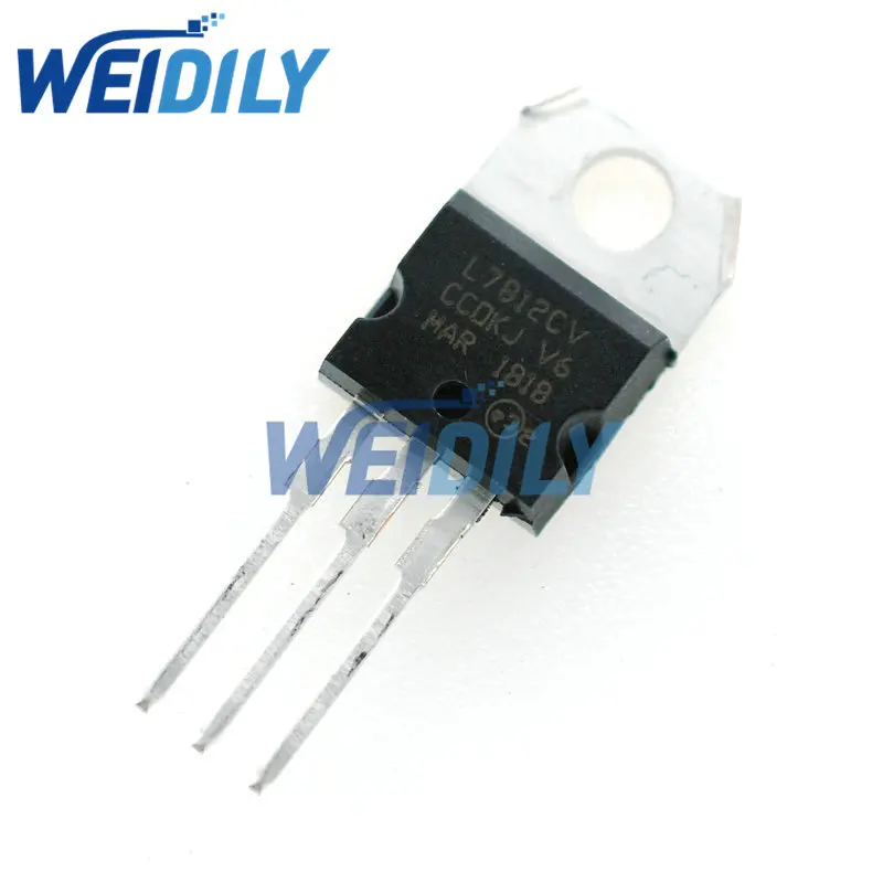 5PCS Transistor Voltage Regulator L7805 L7806 L7808 L7809 L7810 L7812 L7815 L7818 L7824 LM317T L7805CV L7812CV TO-220 Triode