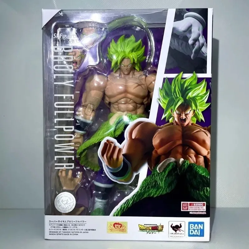 

Bandai SHF Dragon Ball Theater Super Saiyan Broly, полнопрочная форма, подвижная модель куклы, подарочная коллекция