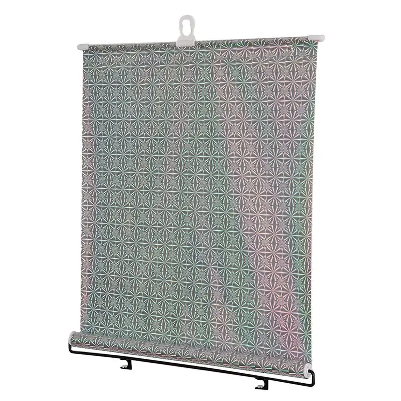 A04G-Sunshade Roller Blackout Suction Cup Blinds Curtains For Living Kitchen Office Car Window Free-Perforated Curtain