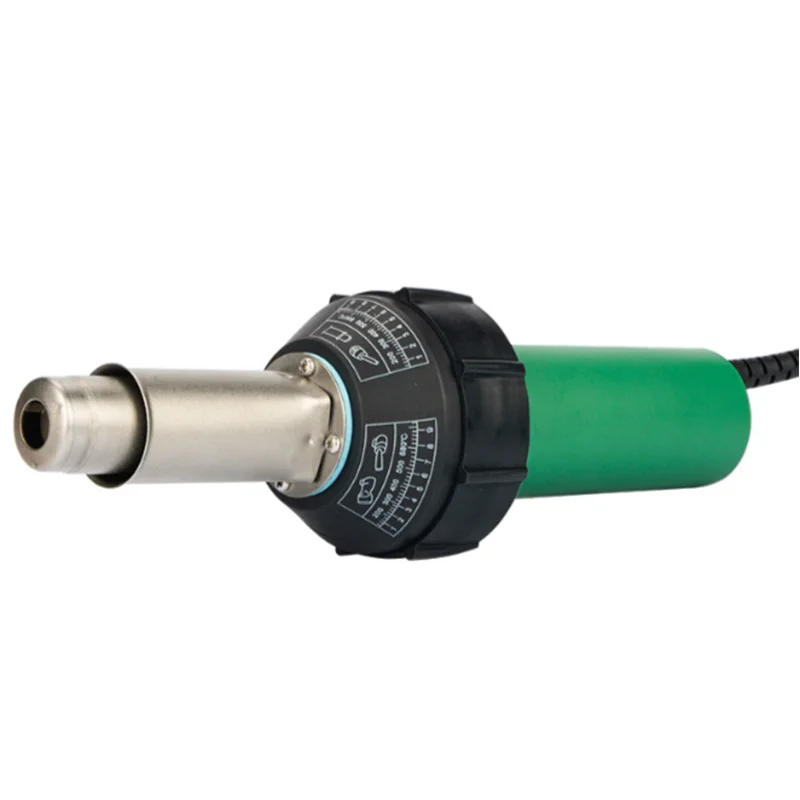 Electric Professional Grade PVC Flooring Hot Air Welding Gun with Temperature Adjustable Feature and Complete Accessories