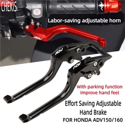 Chekis Genuine Motorcycle Modification Accessories Are Suitable for Honda Adv350 Modified Brake Lever Parking Handbrake Handle Brake Horn Handle with Parking Function Labor-Saving