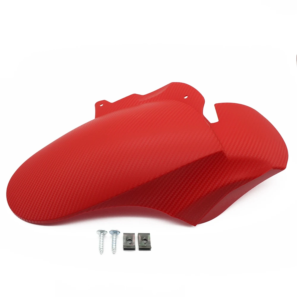 Motorcycle Rear Fender Mudguard Splash Guard for Honda Forza 350 Forza350 2020-2022(Red)