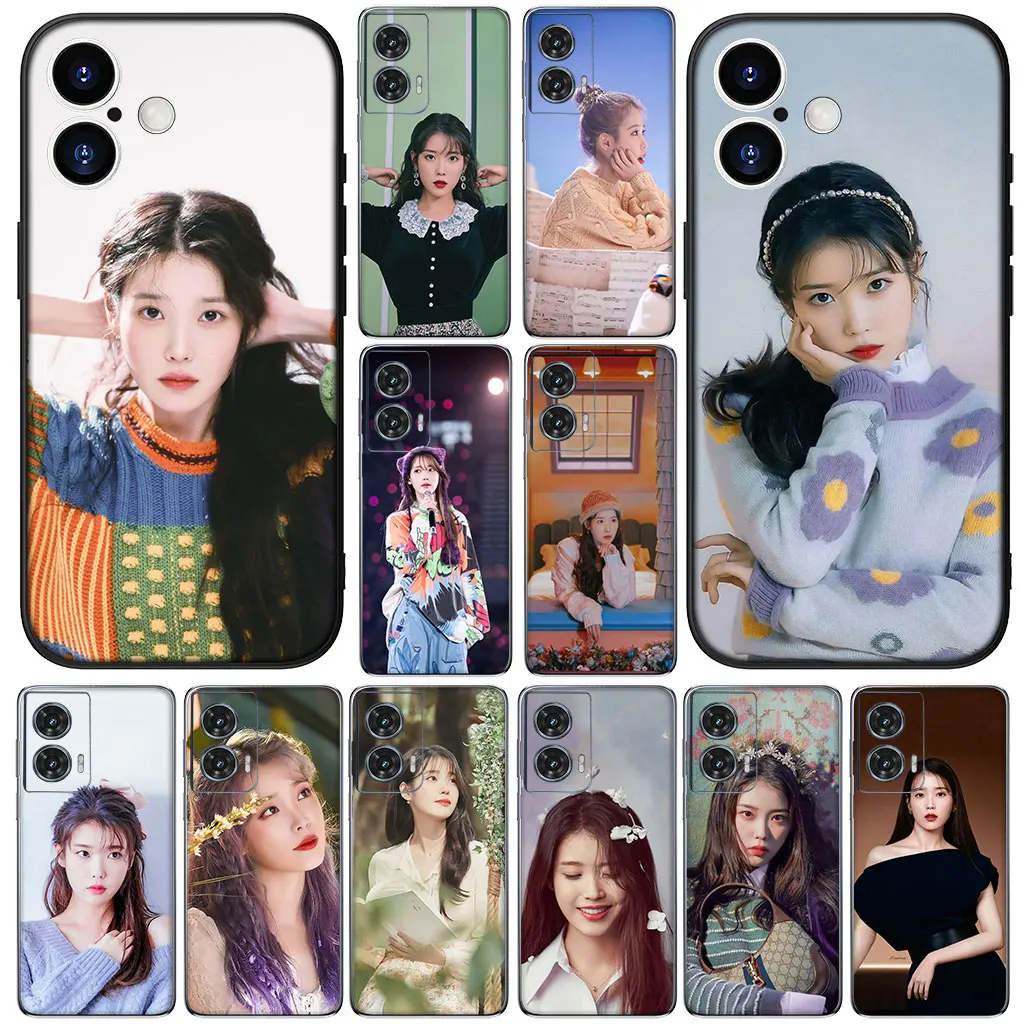 iu Lee Плакат Jembali Ji eun Чехол для телефона Xiaomi Redmi Note 12 10 11 9 8 Pro 10C 12C 8T 9A Note11 Note12 5G 4G Корпус