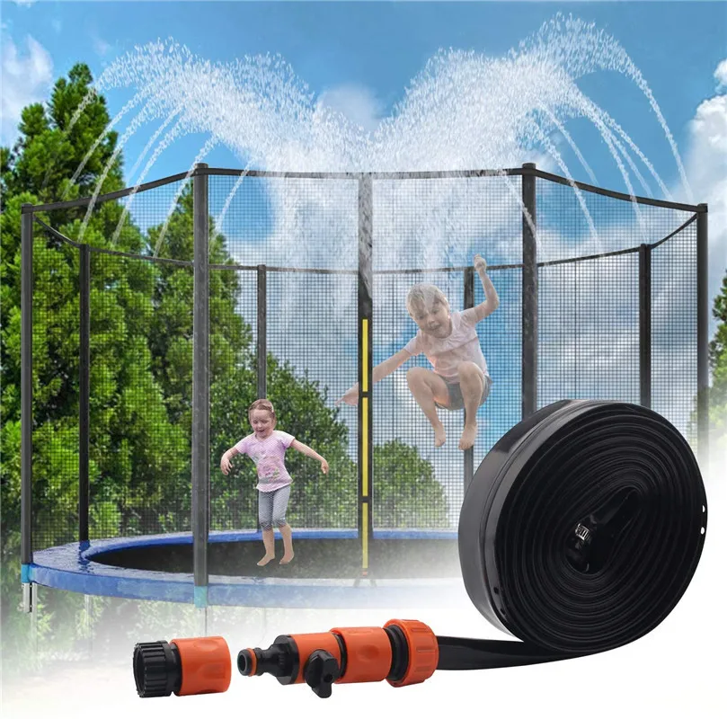 

Popular Trampoline Sprinkler Children's Gift Spray Hose Special for Trampoline Sprinkler Trampoline Sprinkler Paradise