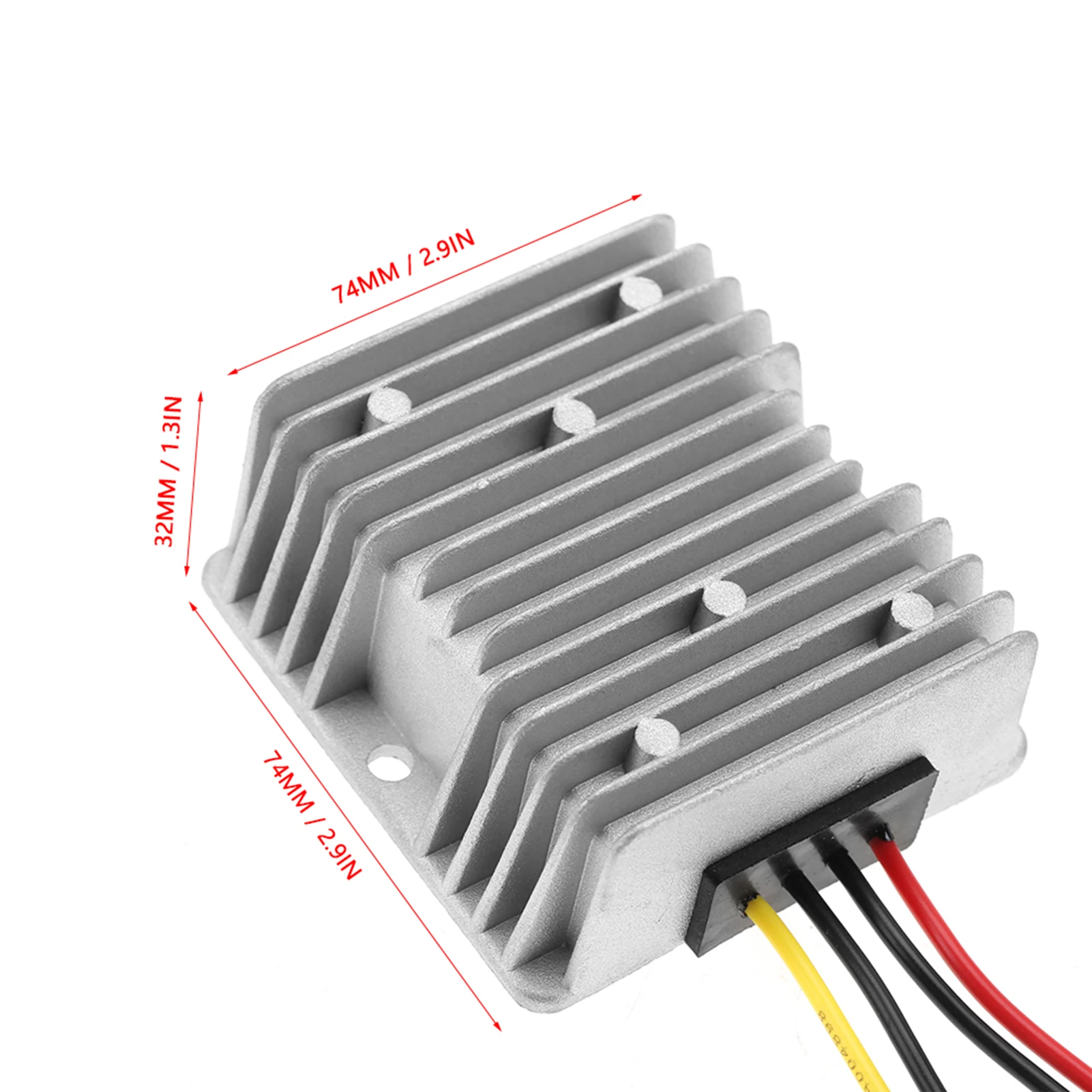 إعداد مصدر الطاقة - منظم المحول 12 فولت إلى 24 فولت مصدر طاقة عالي الكفاءة 15 أمبير 360 وات إعداد مصدر الطاقة