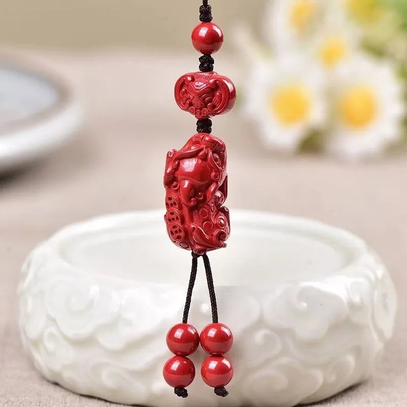 Natural Ore, Premium , Emperor Pixiu Phone Charm