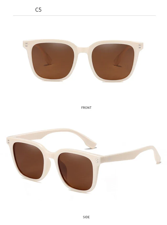 0-400-400 bis-0,5 blend freie quadratische Myopie-Sonnenbrille mit Dioptrien tr90 uv400 minus Grad verschreibung pflicht ige Sonnenbrille polarisiert – Detail 6