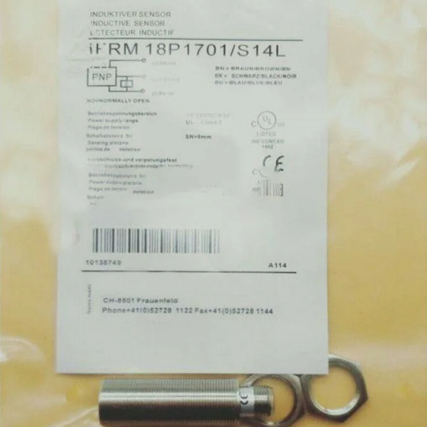 

1pcs New Ifrm 18p1701s14l 10-30vdc Sensor Brand New Original Spot Plc