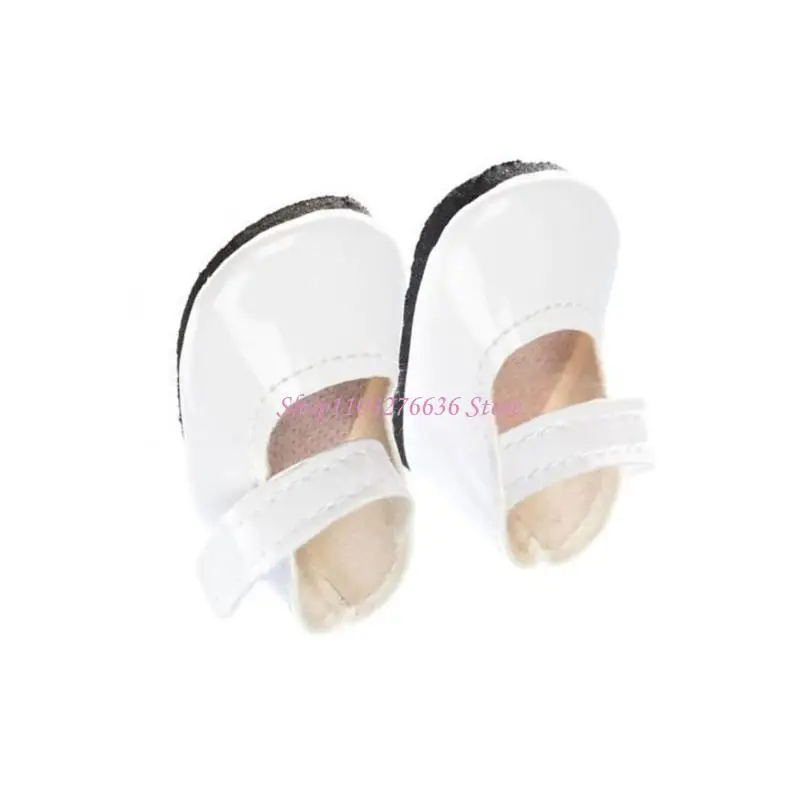 R6FD 14Inch Doll Shoes Set Footwear Realistic Design Display Play Toy House