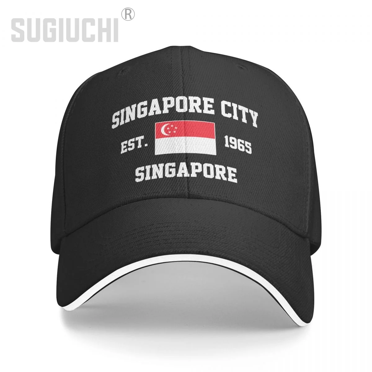 Baseball Cap Singapore EST.1965 Singapore City Capital Men Women Unisex Hip Hop Sandwich Caps Snapback Golf Hat Fishing