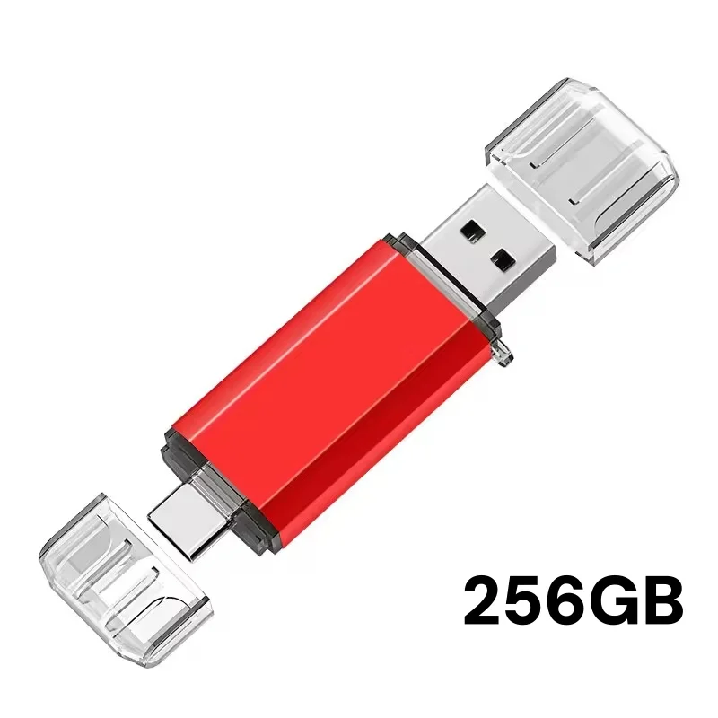 2TB OTG USB-Stick USB 3.0 Typ C für iPhone 1TB 512GB Pendrive für Samsung Huawei Xiaomi Laptop Speicherstick 2026 Neu